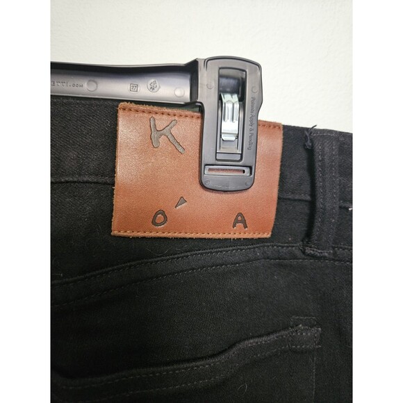 Kato By Hiroshi Kato The Pen Slim 4 Way Jeans 32 X 30 Black Raw Denim - Picture 5 of 8